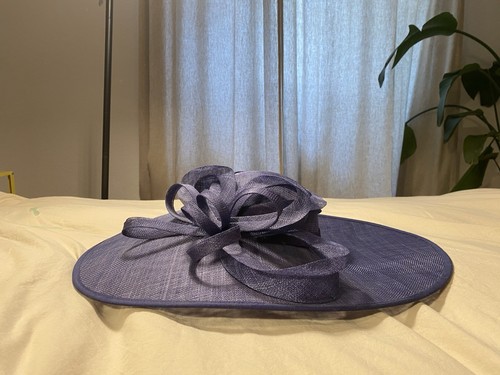 Blauer fascinator hut - blauer, fascinator/hut