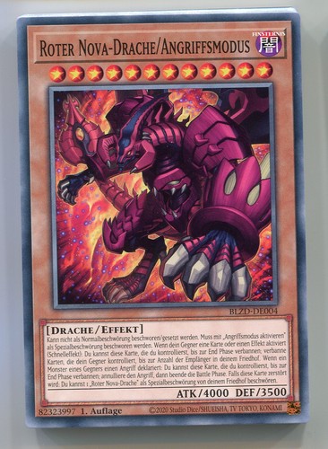 Roter nova drache - yu-gi-oh!,