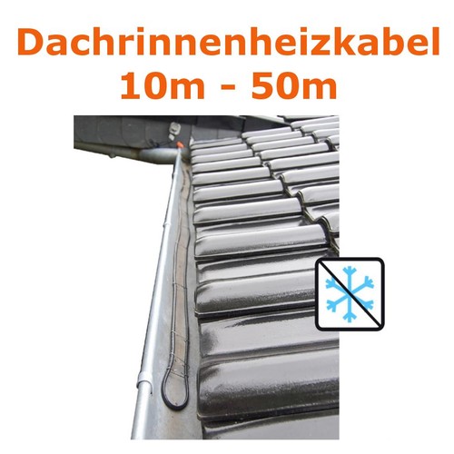 Dachrinnenheizung 10m 50m - dachrinnenheizung, 10m-50m