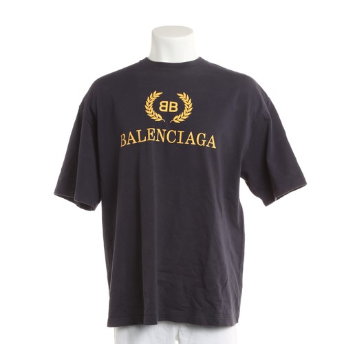 Balenciaga shirt blau gelb - balenciaga,