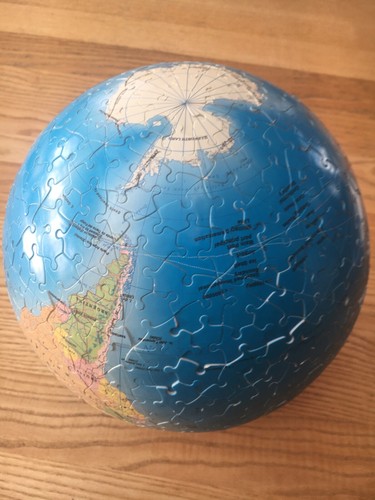 Globus puzzle gebraucht - 3d, puzzle,