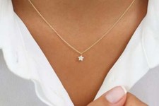 Diamant Hals Kette Collier 6