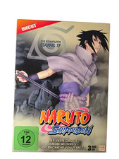 Naruto Shippuden Staffel 17 DVD Deutsch Anime UNCUT Der vierte grosse Weltkrieg