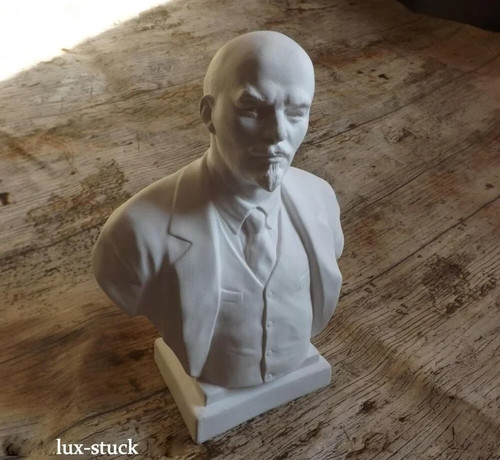 Büste lenin gips figur - lenin,