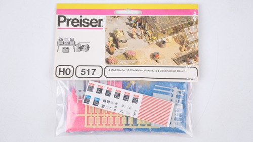 Preiser 517 markttische - h0,