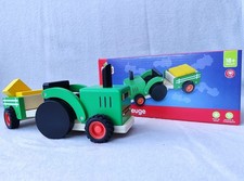 Holz Fahrzeug Playland Traktor 18M+ Trecker Holzfahrzeug Spielzeug Zugmaschine