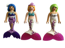 Playmobil,MERMAIDS,LOT OF 3