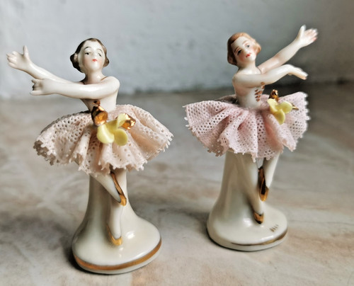 Paar porzellanfiguren - paar,