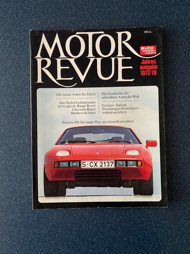 Motor revue auto - motor, und
