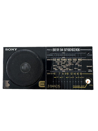 Sony icf vintage radio - sony,