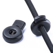 Flacher Kordelstopper