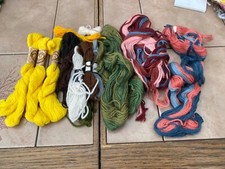 Stickgarn  Wolle  Konvolut verschiedene Sorten