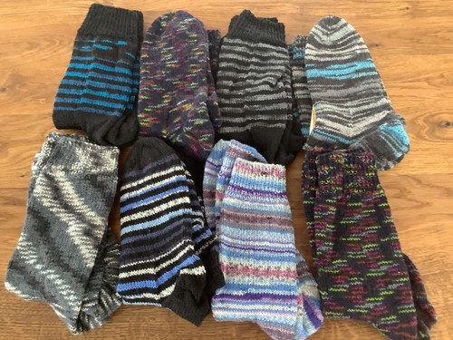Handgestrickte socken - handgestrickte, gr