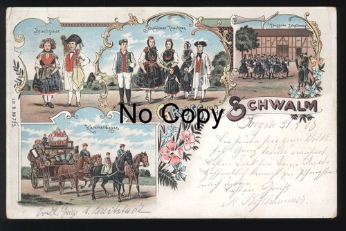 870 litho gruss von der - #870,