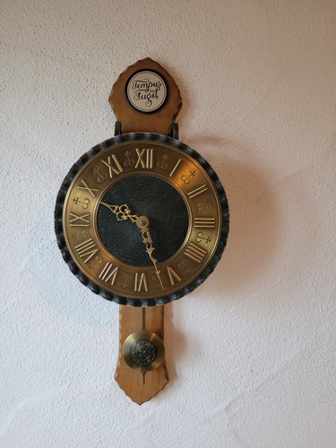 Vintage wanduhr tempus - vintage, fugit