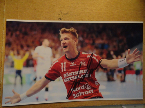 Autogramm lasse svan - svan, handball