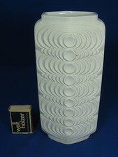 70´s Pop Art Design Seltmann Weiden relief porcelain vase 917  20,5 cm 