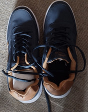 Blau-braune Schnürschuhe Fashion