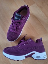 Sneaker, Sportschuhe, Gr. 38, lila, weiße Sohle, NEU, "FASHION"