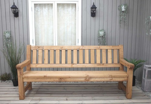 Gartenbank grenen 204 - gartenbank,