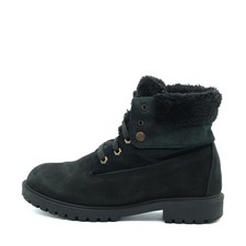 LANDROVER Herren  Stiefel Schwarz Leder/Synthetik Knöchelhoch EU 41