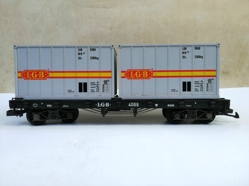 Lgb 4069 containerwagen - lgb,