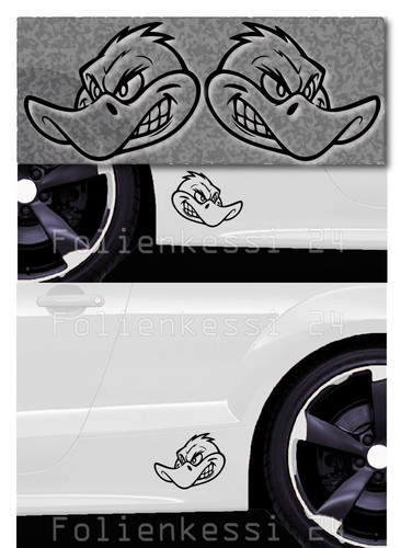 Angry duck rubber - angry,