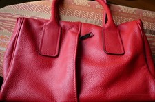 Bree Tasche Leder Rot