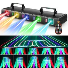 UKING LED RGB Laser DJ light 5