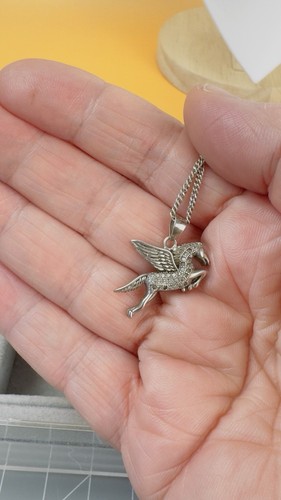 Sterling silber pegasus - silber,