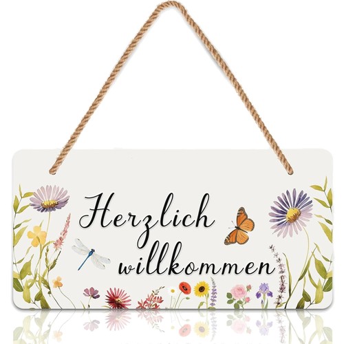 Willkommensschild