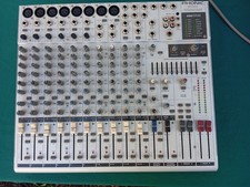 Phonic MU1822X 20 Kanal Mixer Mischpult mit Effekten Koffer und Bed.-A 48V ✅