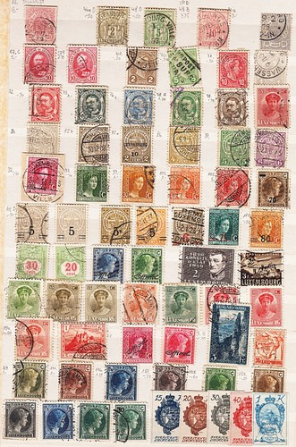 Luxembourg kleine sammlung - sammlung,,