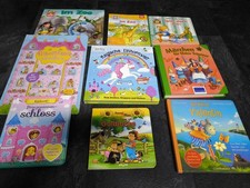 9x Mädchen Kinder Bücher Paket Buch Prinzessin Zoo Märchen Einhorn Wimmelbuch