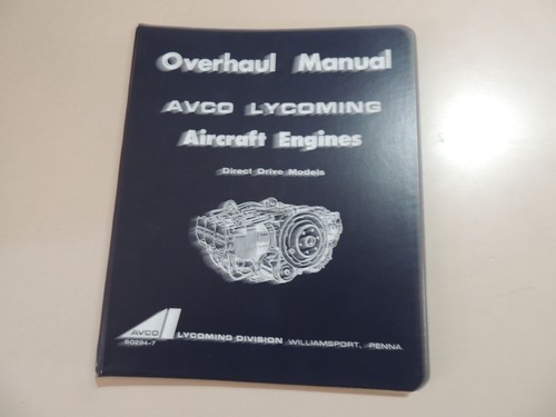 Avco lycoming aircraft engines - lycoming,