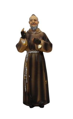 Heiligenfigur pater pio cm - heiligenfigur,
