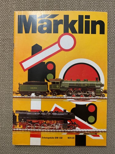 Märklin katalog 1974 mit - 1974,