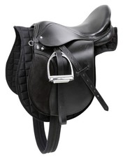 Sattelset haflinger schwarz - haflinger,,