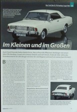 FORD 20m XL P7b HARDTOP COUPE in 1-43 von Neo...ein Modellbericht #1906c