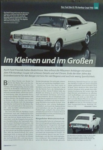 Ford 20m p7b hardtop coupe - xl,