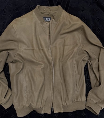 Christ lederjacke bomberjacke - christ,