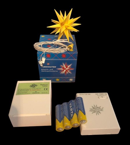 Herrnhuter miniaturstern gelb - herrnhuter,