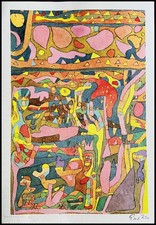 Paul Klee Lithographie COA