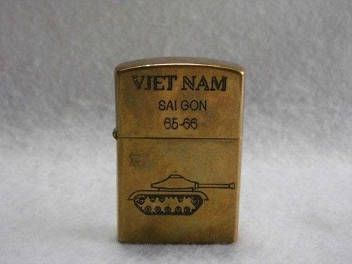 Vintage 1965 vietnam zippo - vintage,
