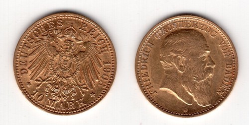 Baden mark 1903 g - ,