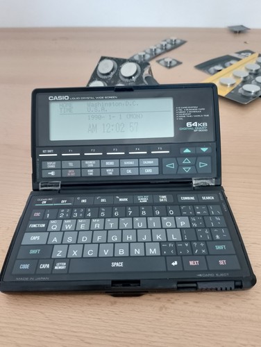 Casio 9000 digital diary - sf-9000,