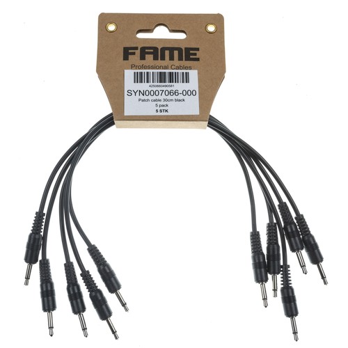 Eurorack patchkabel 30cm 5er - eurorack,