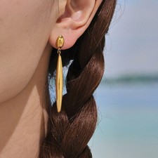 Edelstahl Ohrstecker mit