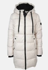 Damen Wintermantel Hellbeige Knielang Gr 42 NEU ohne Etikett