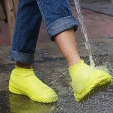 Regenschuhe Schuhüberzieher Überschuhe Silikon wasserdicht rutschfest Gr. 39-45